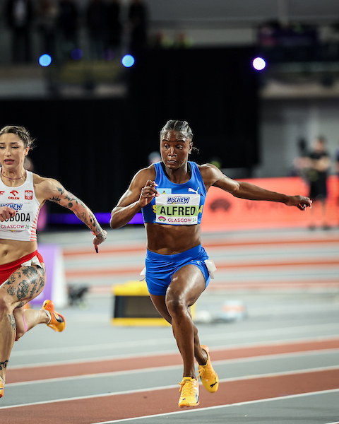 Women’s 100 meters – Olympic champion