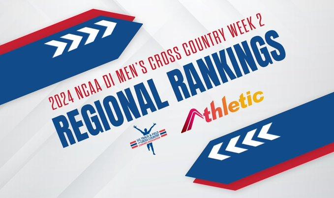 News - 2024 NCAA DI Men's Cross Country Regional Rankings – Week 2