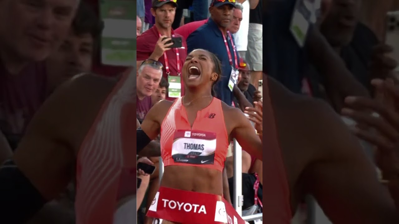 All eyes on Olympic champ Gabby Thomas at Athlos this Thursday 👀 #olympics #sports #newyork