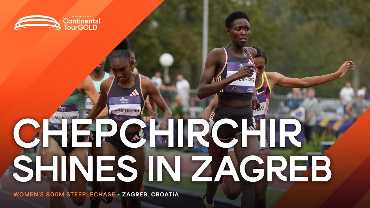 Chepchirchir cruises to 1:57.00 800m win | Continental Tour Gold 2024