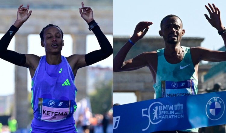 Mengesha and Ketema triumph in 50th Berlin Marathon