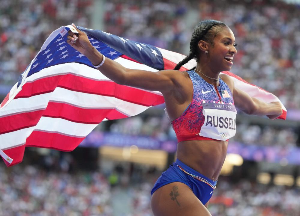 News - GRAND SLAM TRACK™ Announces Signings of Masai Russell, Cyréna Samba-Mayela, & Jasmine Camacho-Quinn