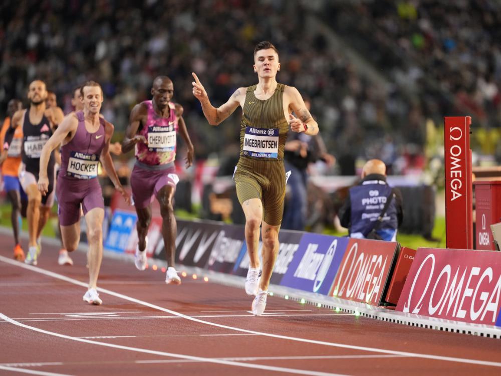 News - Jakob Ingebrigtsen Wins Third Consecutive Diamond League Title in Brussels