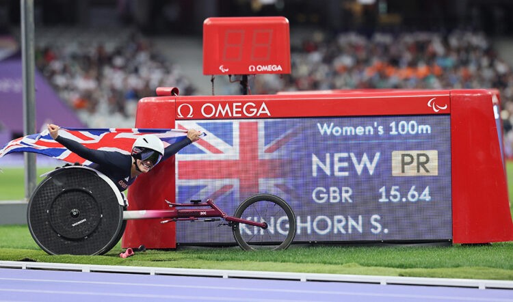 Sammi Kinghorn wins first Paralympic gold in Paris