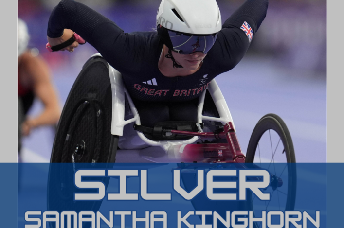 Sammi to the fore again! Silver over 400m makes it four medals from four finals