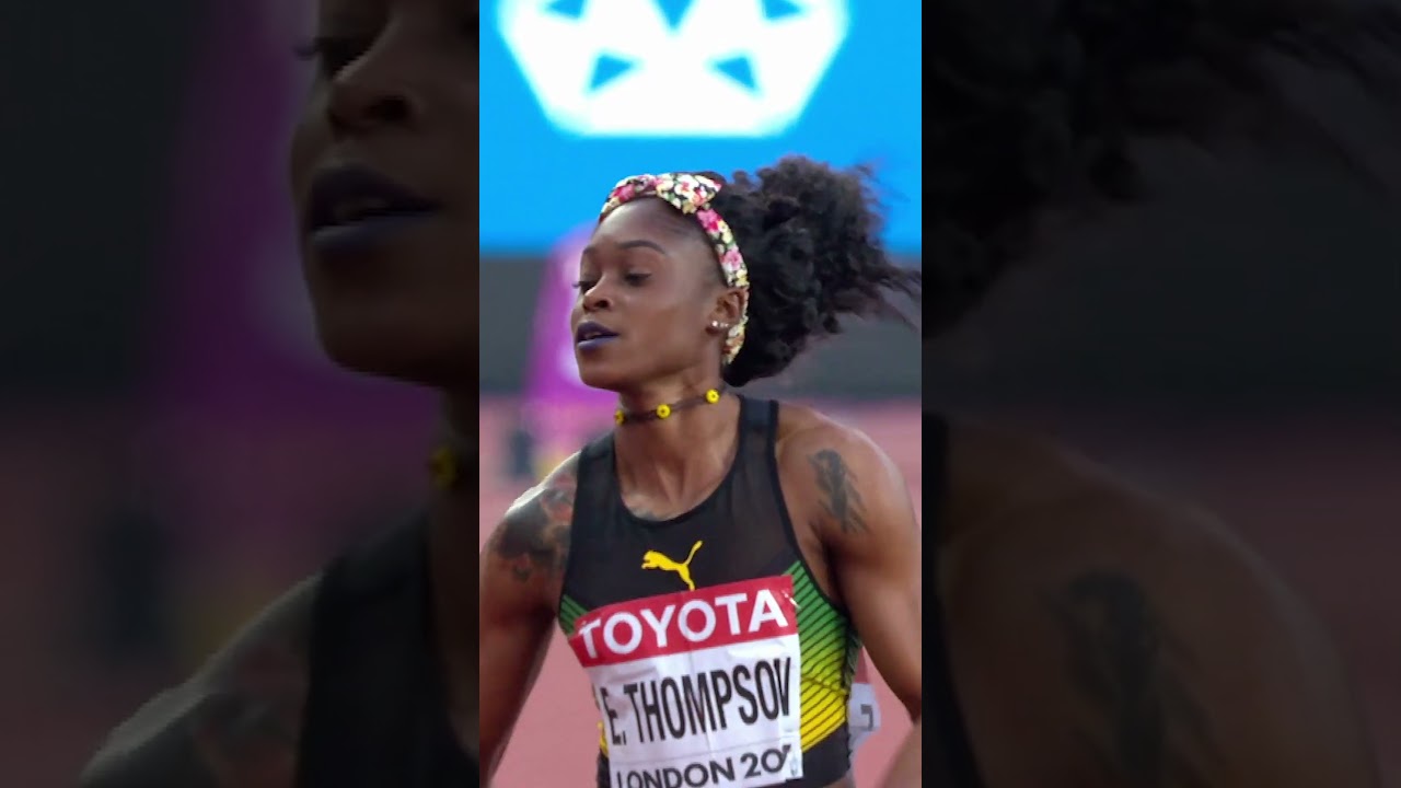 Sneak peak from Elaine Thompson-Herah 👀  #worldathleticschampionships #london #worldathletics