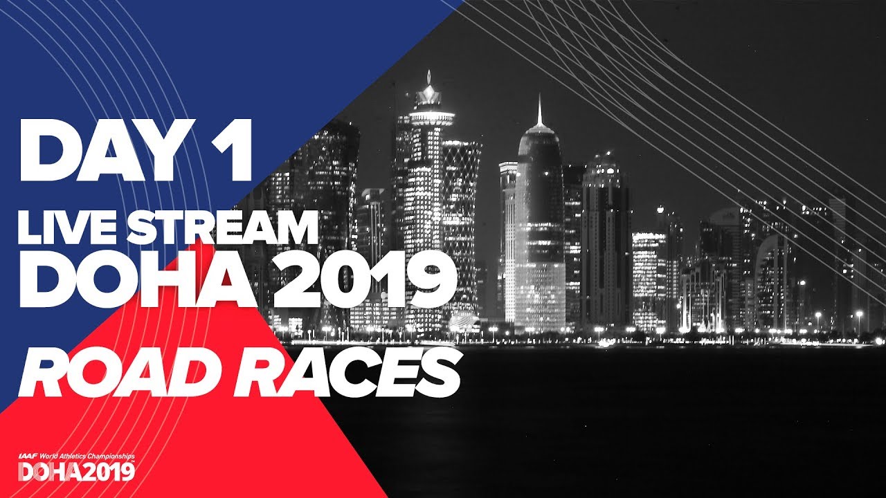 Day 1 Live Stream | World Athletics Championships Doha 2019 | Women's Marathon