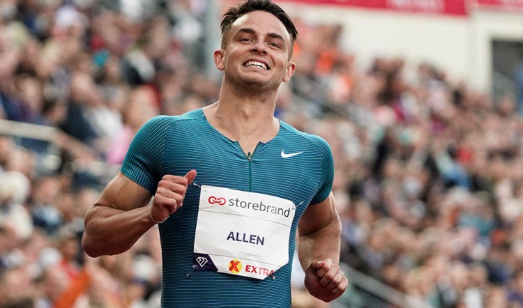 Devon Allen signs up for Grand Slam Track after injury lay-off