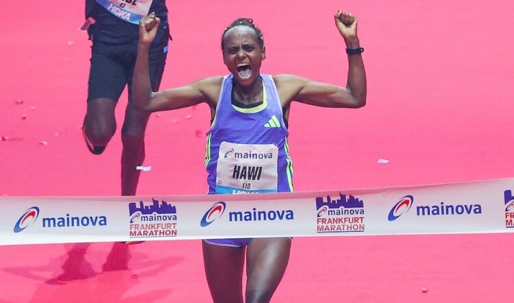 Hawi Feysa smashes course record with 2:17:25 at Frankfurt Marathon