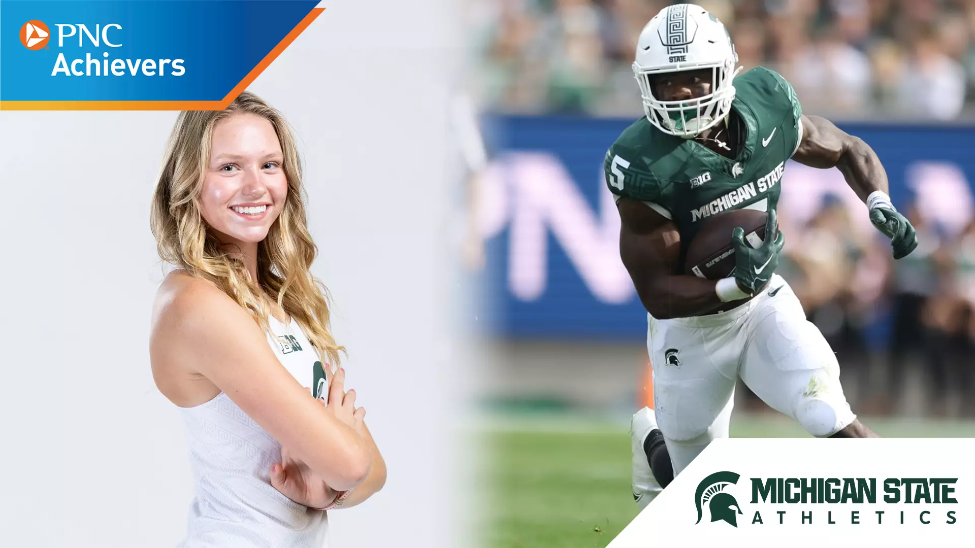 Cookie Baugh, Nathan Carter Named PNC Achievers Student-Athletes of the Month