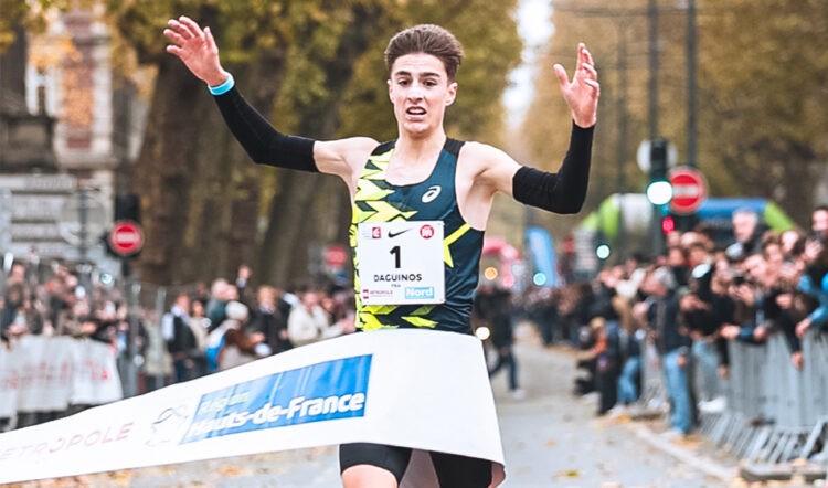 Etienne Daguinos sets European 10km record in Lille