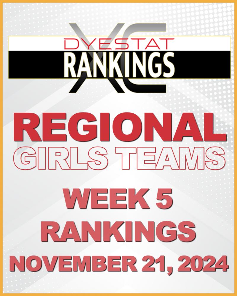 News - High School Regional Rankings Girls XC 2024 - 11/21