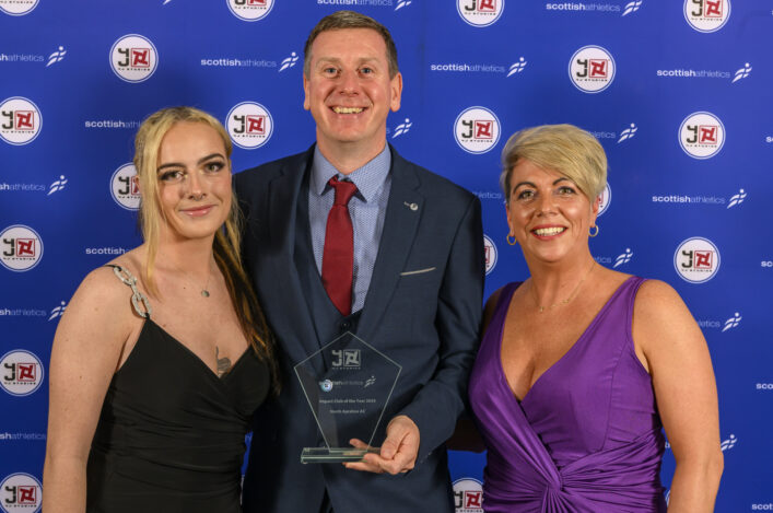 North Ayrshire AC savour their Impact Club of the Year award