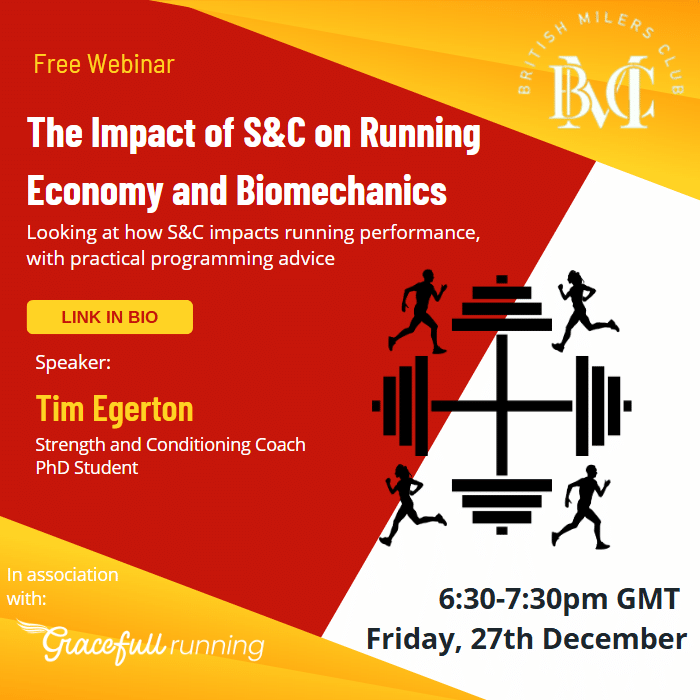 The Impact of S&C on Running Economy and Biomechanics Webinar