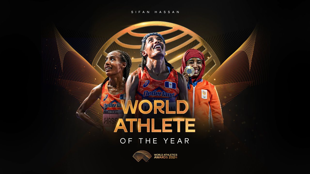 Sifan Hassan accepts World Athlete of the Year Award | World Athletics Awards 2024