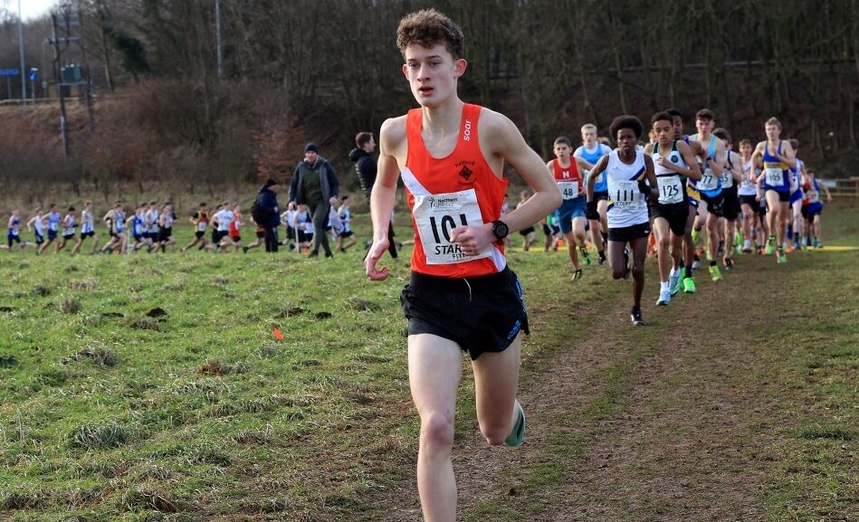 Evan Grime sets UK U17 indoor 1500m record
