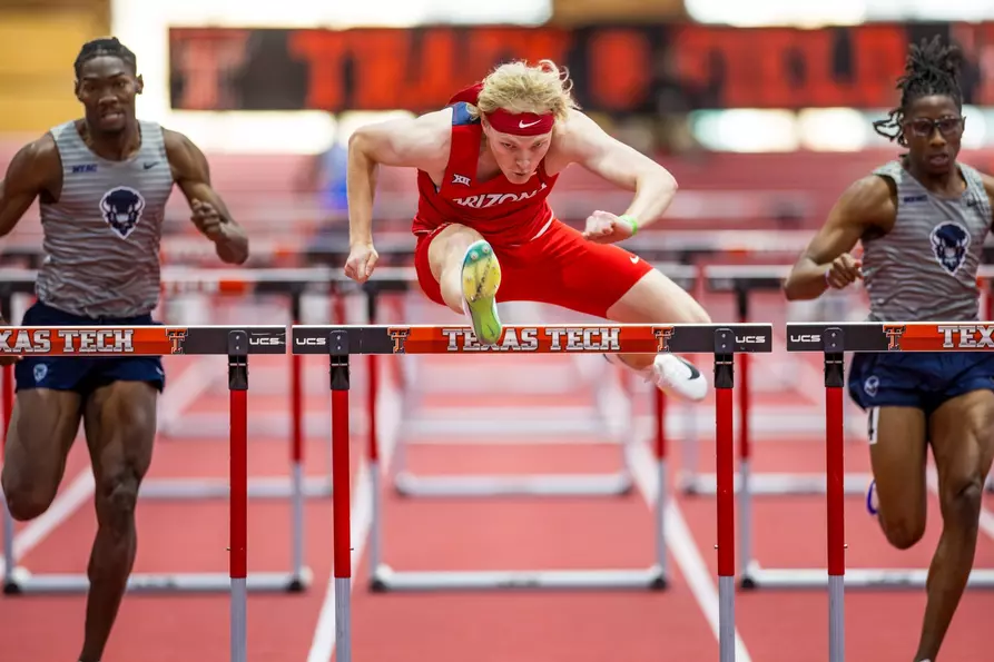 Extine Lowers School Record on Day One of Corky Classic