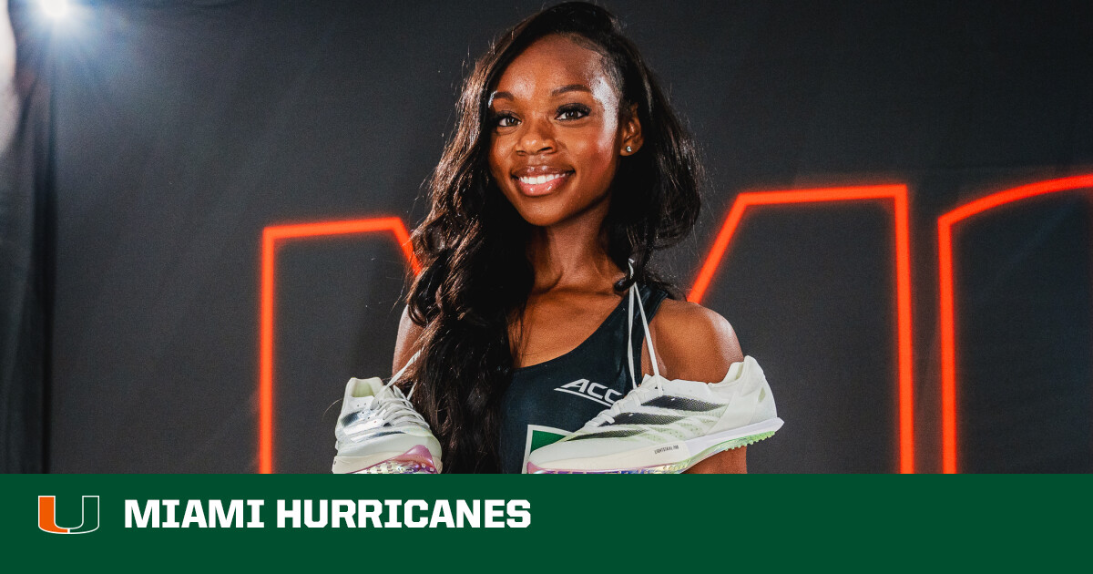 Grissom Tabbed ACC Women’s Track Co-Performer of the Week – University of Miami Athletics