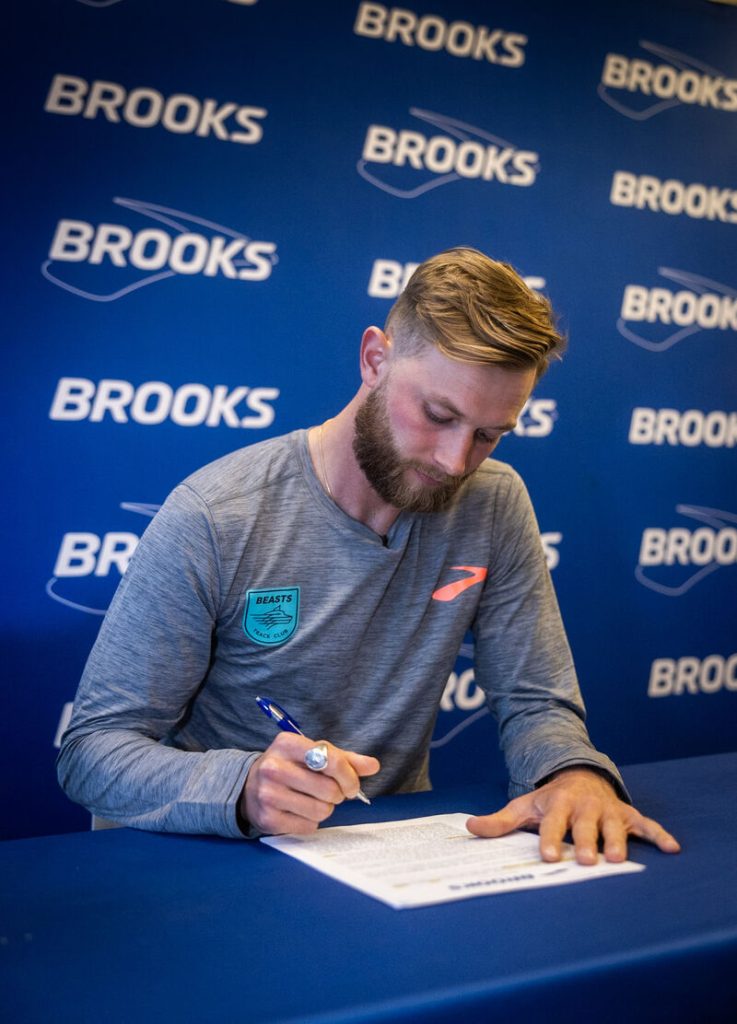 Josh Kerr extends relationship with Brooks Running and Brooks Beasts through 2034!