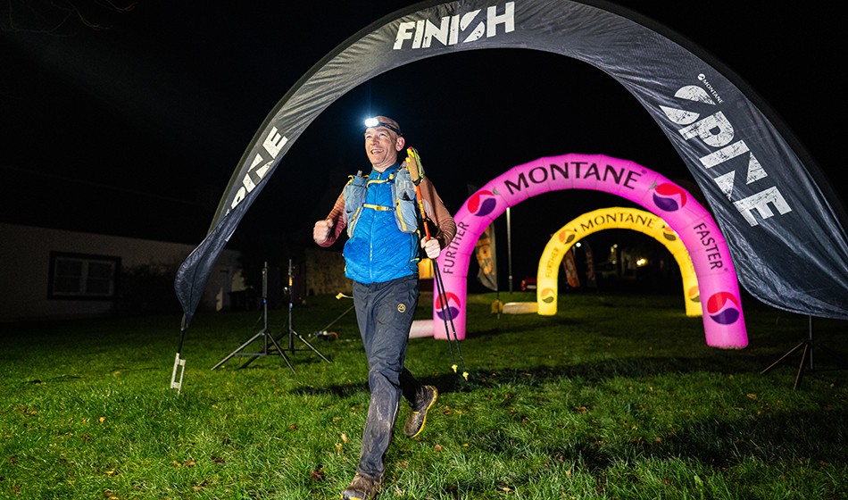 Kim Collison wins Montane Winter Spine race