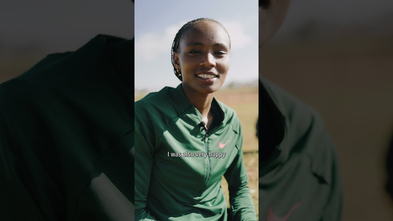 Meet Sembo Almayew, the women's Rising Star Award-winner of 2024 #ethiopia #running #athlete