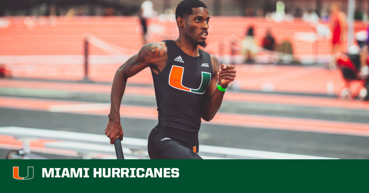 Men’s Relay Team Cracks School Record to Close Out Corky Classic – University of Miami Athletics