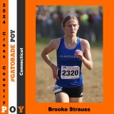 MySportsResults.com - News - Glastonbury HS Student-Athlete Brooke Strauss Named Gatorade CT Girls XC Player of The Year