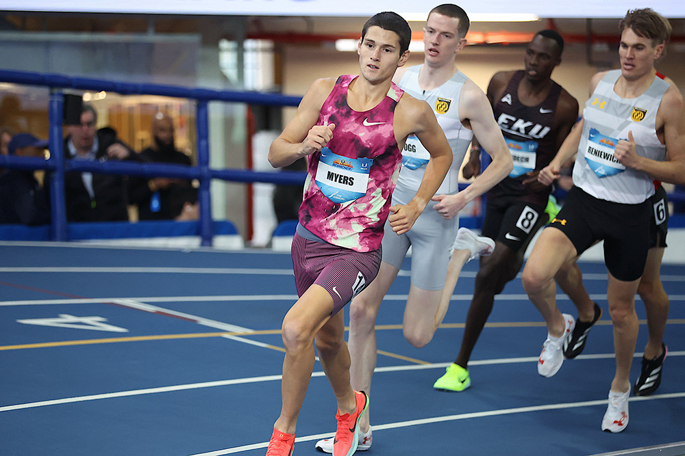 Sander Scorcher — Cameron Myers WJR In Indoor Debut