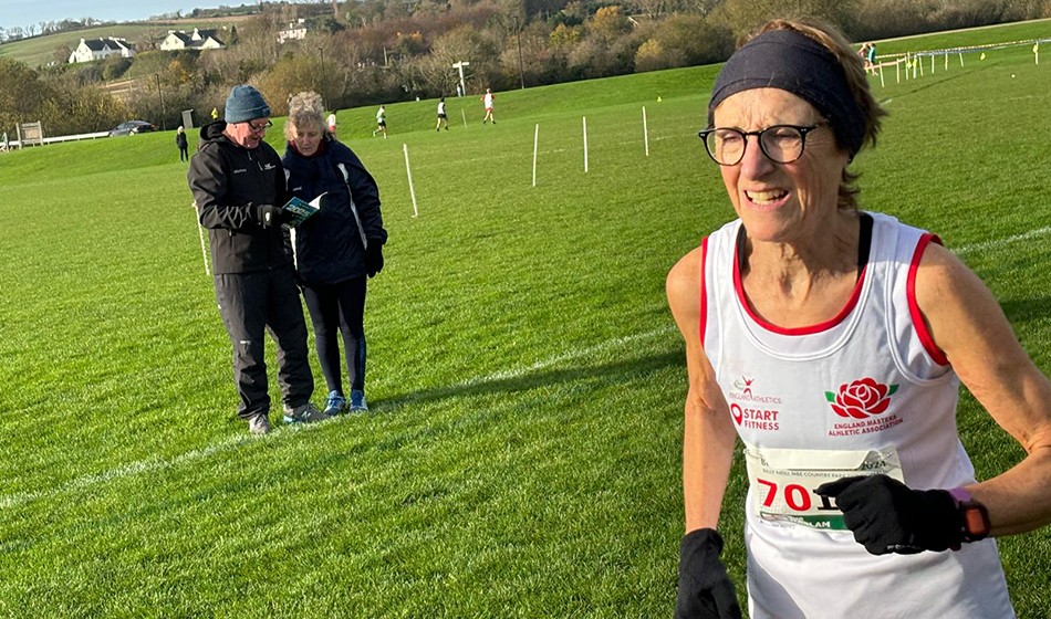 Sue Haslam runs UK W70 best for 10 miles