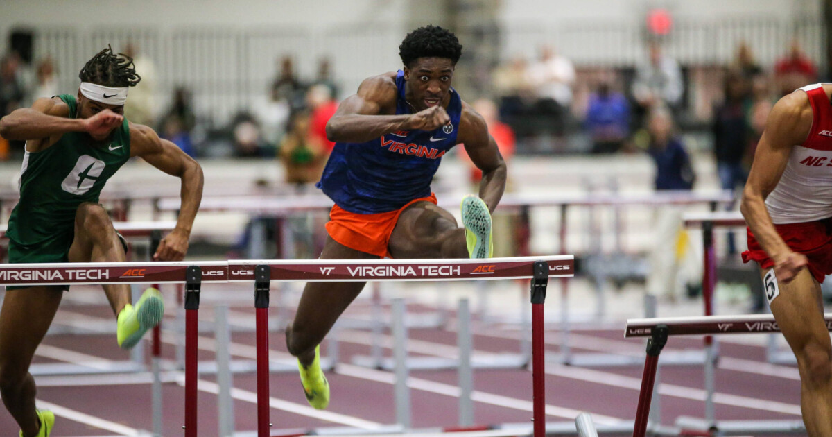 Weight Throw Records Fall on Day 1 of Virginia Tech Invitational