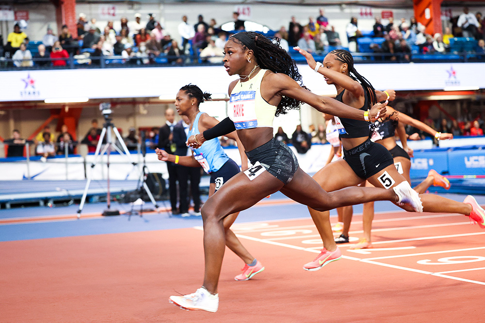 Millrose Games HS — Rollicking Raft Of Records