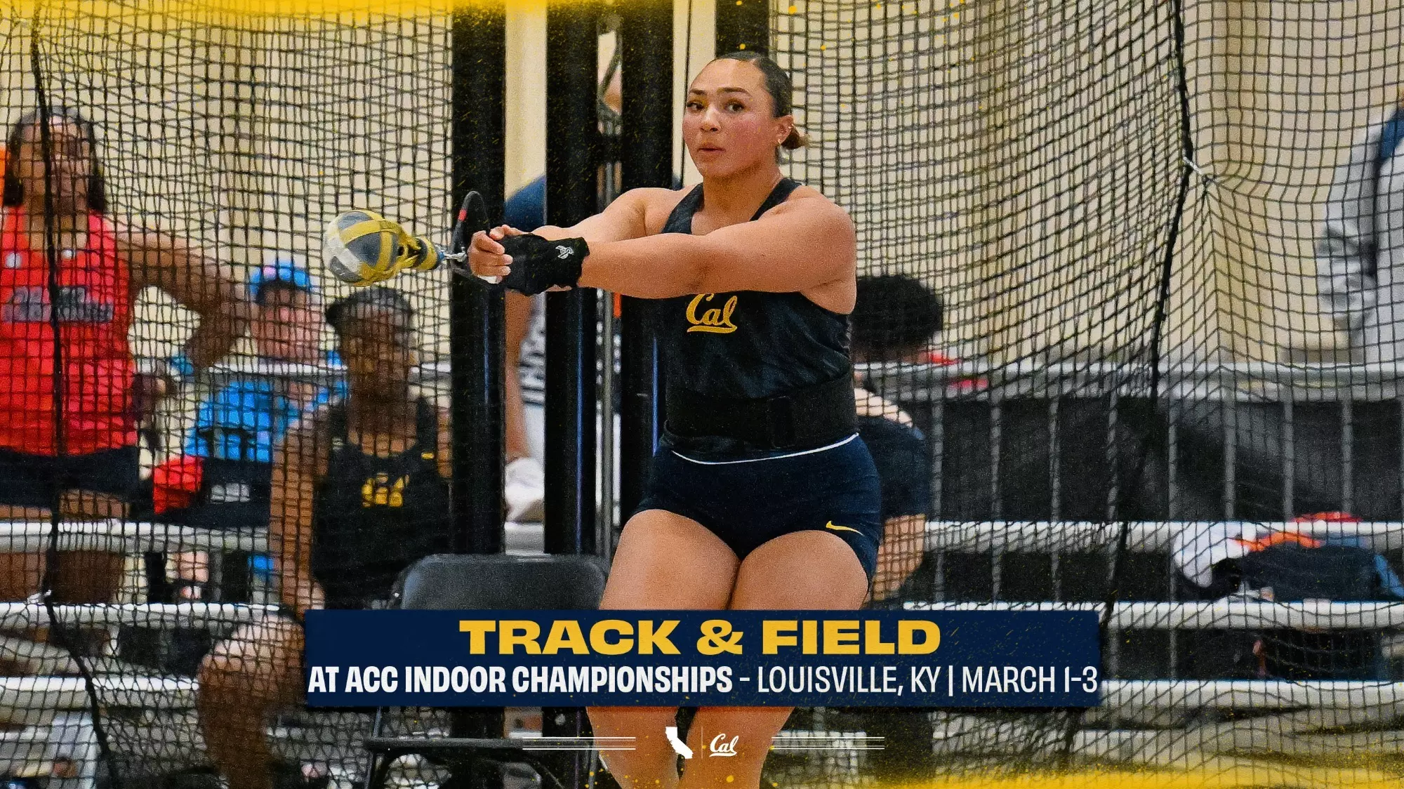 Cal Track & Field Heads To First ACC Indoor Championships