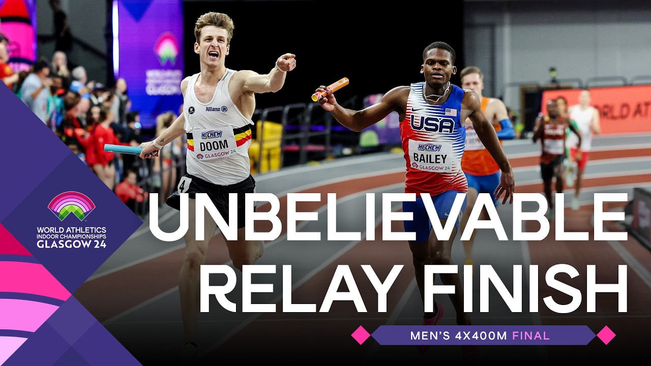 Men's 4x400m final | World Athletics Indoor Championships Glasgow 24