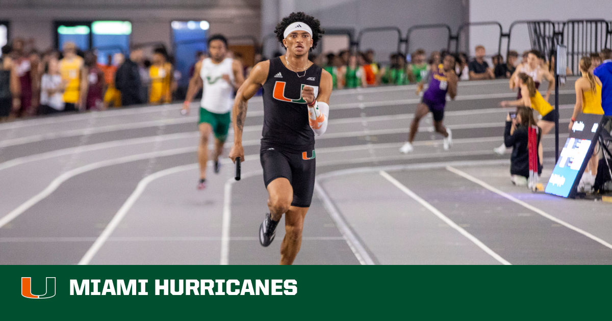Miami Set for ACC Indoor Championships – University of Miami Athletics