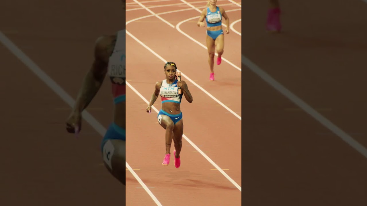 Montoya por favor 😮‍💨 #running #worldathleticschamps #relay #sprint #usa #athlete #sports