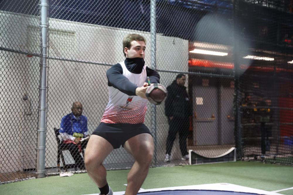 News - Owen Spira Overtakes National Leaders To Win Boys Weight Throw At Millrose Games