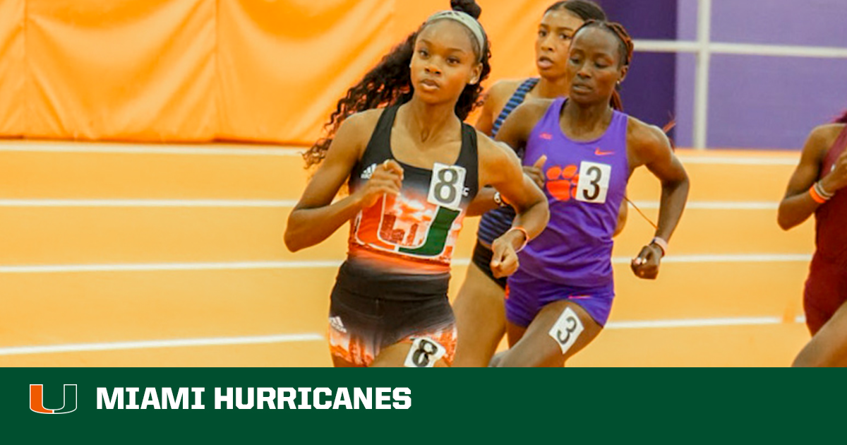 Two School Records Fall on Final Day of Tiger Paw Invitational – University of Miami Athletics