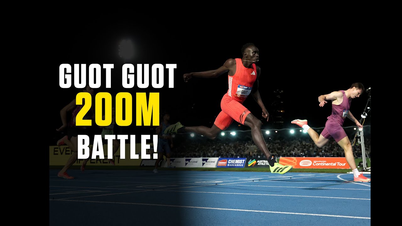 200m Showdown: Lachlan Kennedy vs Guot Guot | World Athletics Continental Tour