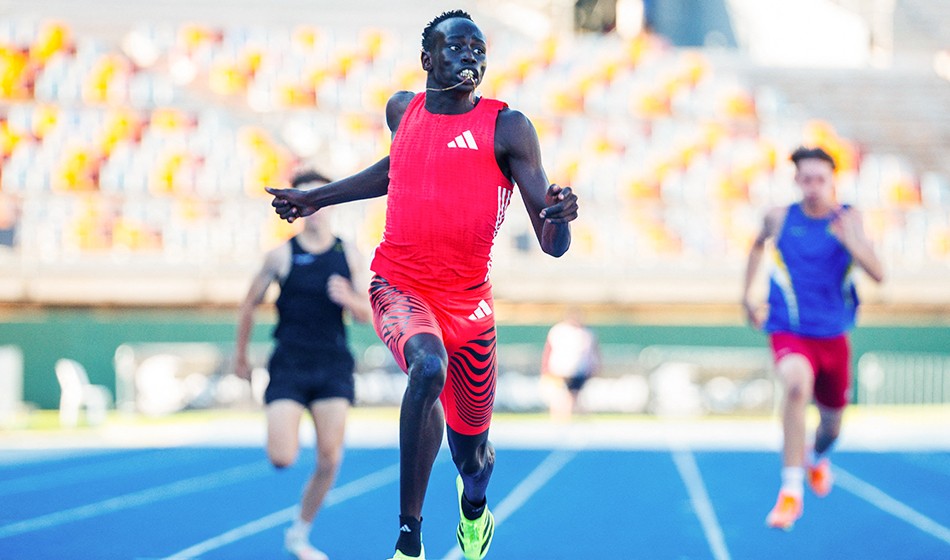 Gout Gout runs wind-aided 19.98 over 200m