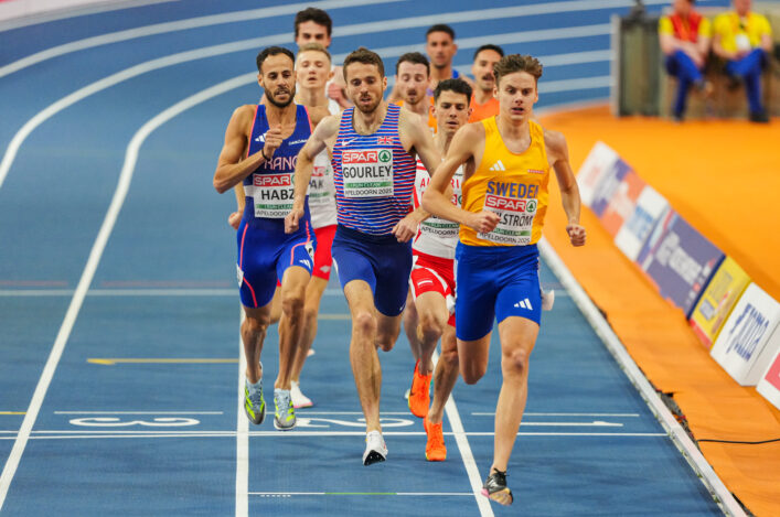 Neil disappointed with fourth at European Indoors after bumpy Men's 1500m final in Apeldoorn
