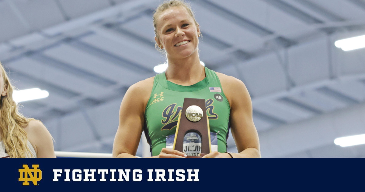 Three-Peat Complete as O’Brien Captures National Title – Notre Dame Fighting Irish – Official Athletics Website