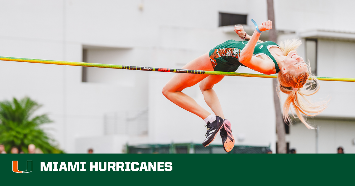 Hurricanes Hit the Road for Florida Relays – University of Miami Athletics