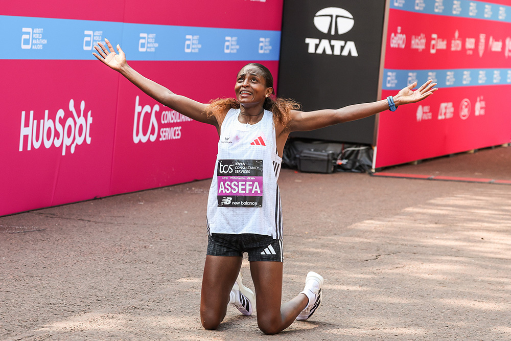 London Marathon Women — Assefa Claims Women-Only WR