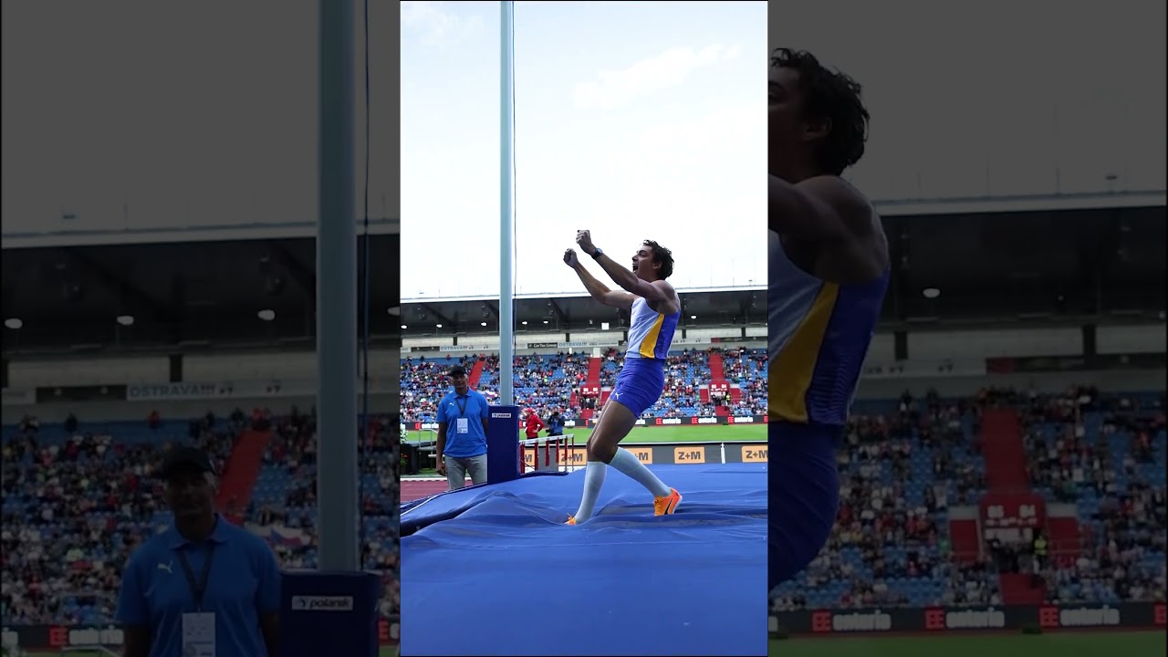 Mondo Duplantis makes it look so easy 😮‍💨 #polevault #athletics #sweden #continentaltourgold