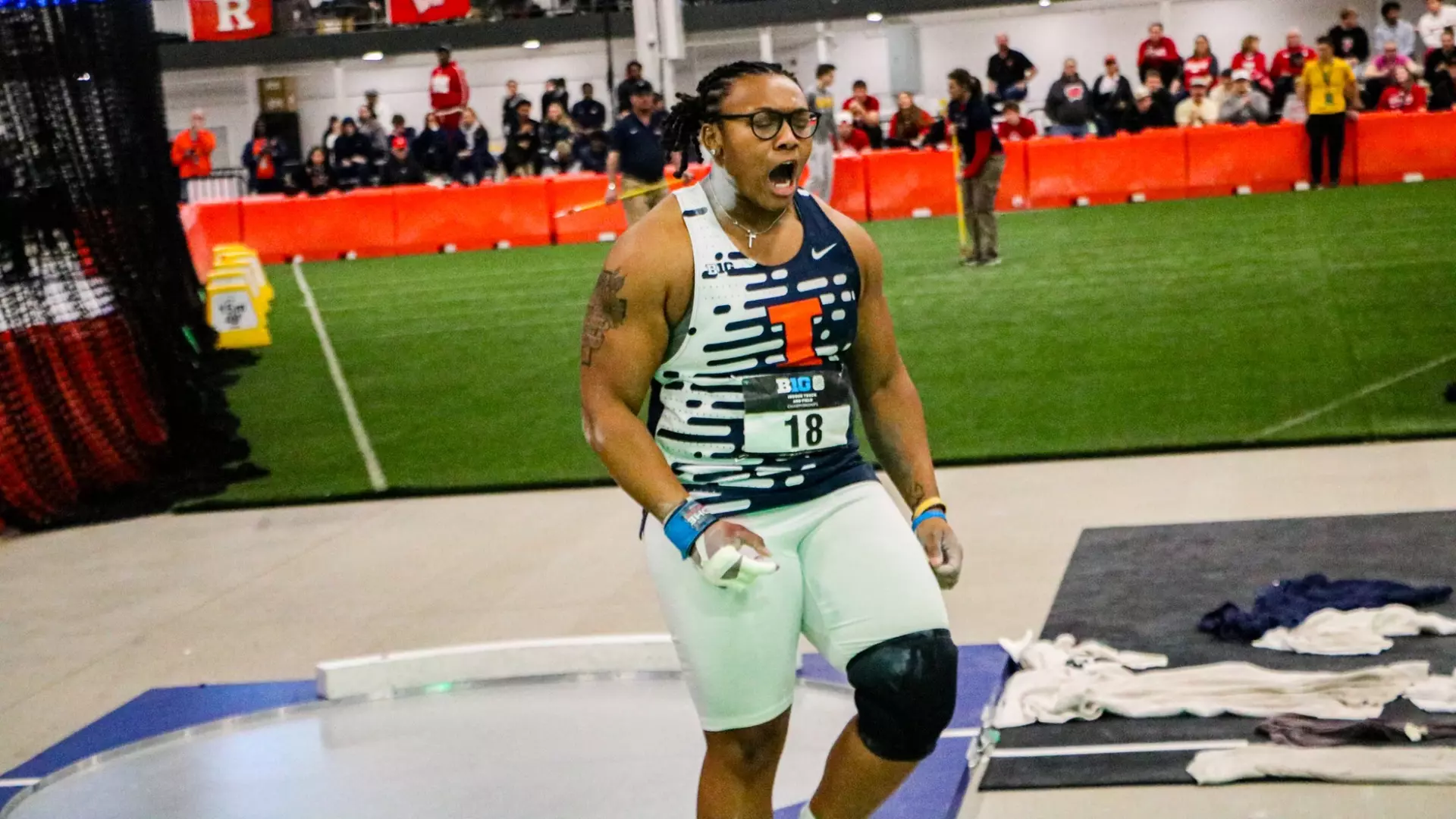 Smith Demolishes Program Shot Put Record, Throws Top-15 Mark in NCAA History