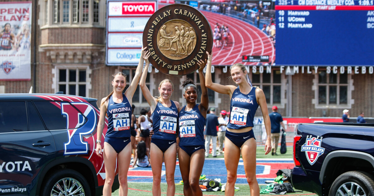 Virginia Women Win Penn Relays DMR Wheel in the Third Fastest Time in NCAA History