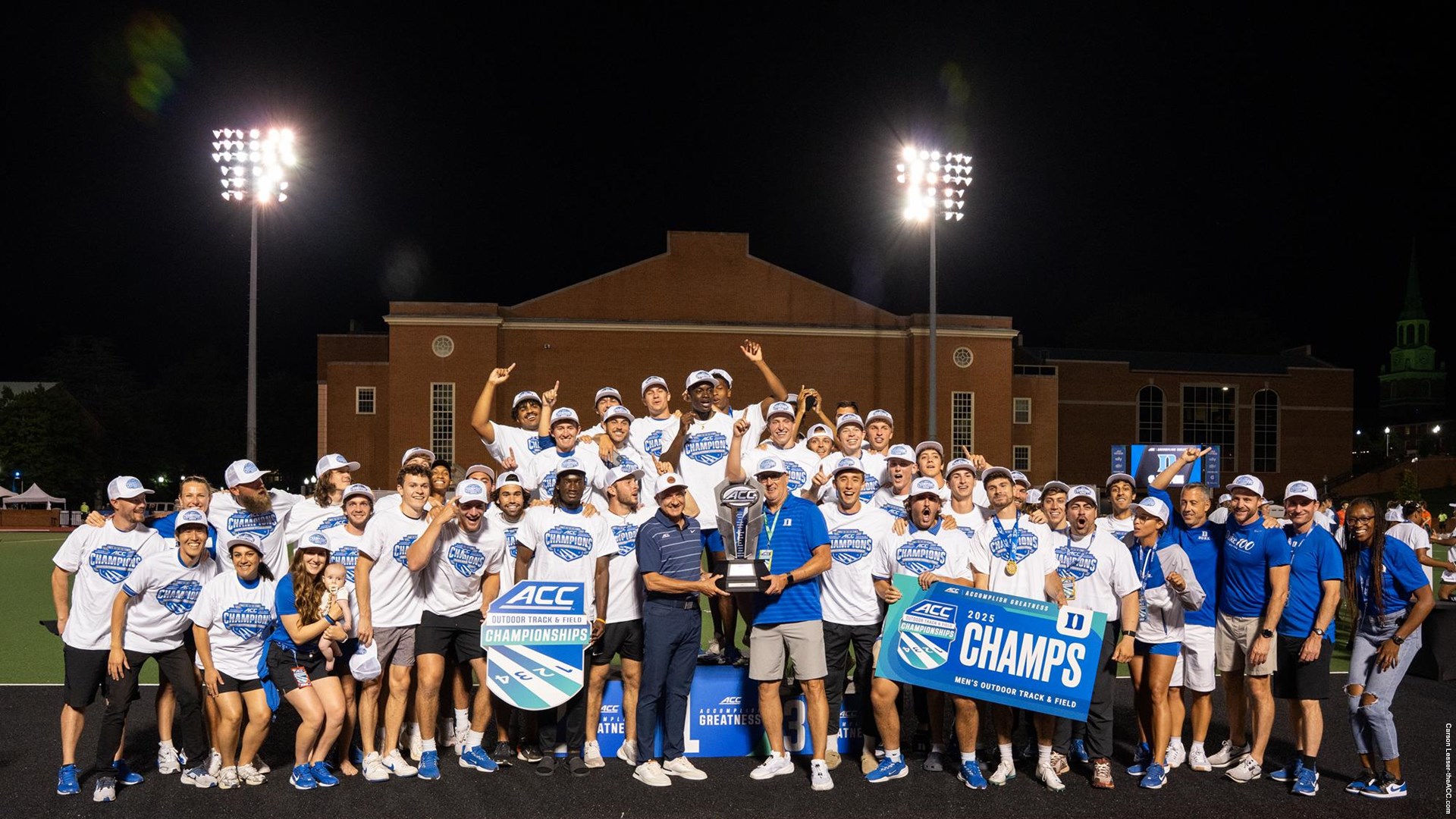 Duke Men, Virginia Women Win 2025 ACC Outdoor Track & Field Championships