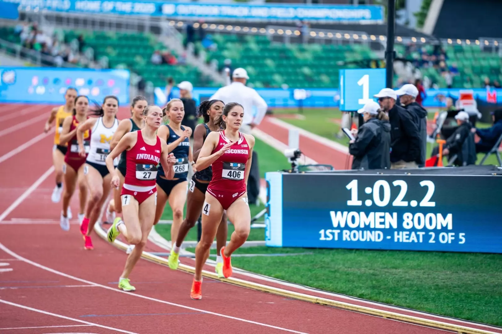 Badgers earn medal, finals qualifier during day two of Big Tens