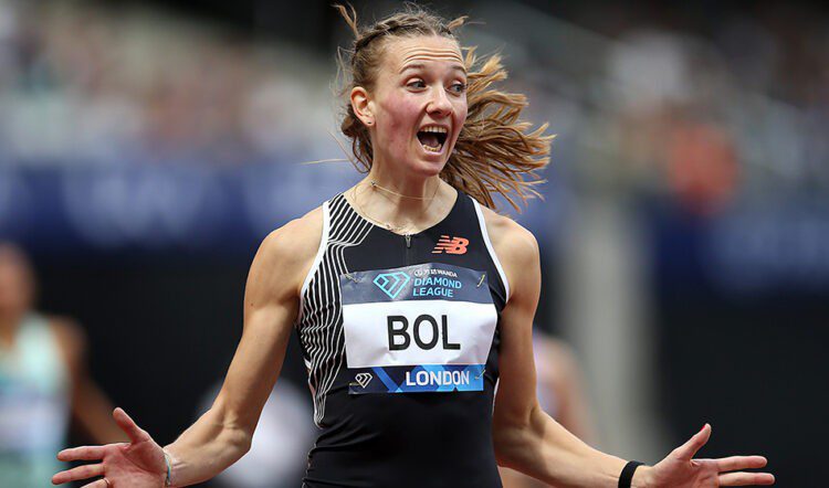 Bol, Caudery and Lake sign up for Diamond League in London