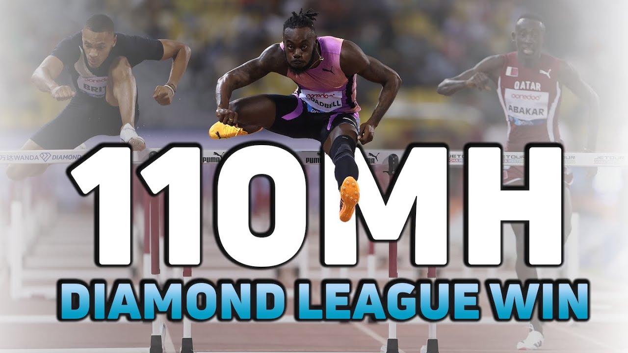 Broadbell Takes The Win In Strong 110mH Filed At Diamond League Doha